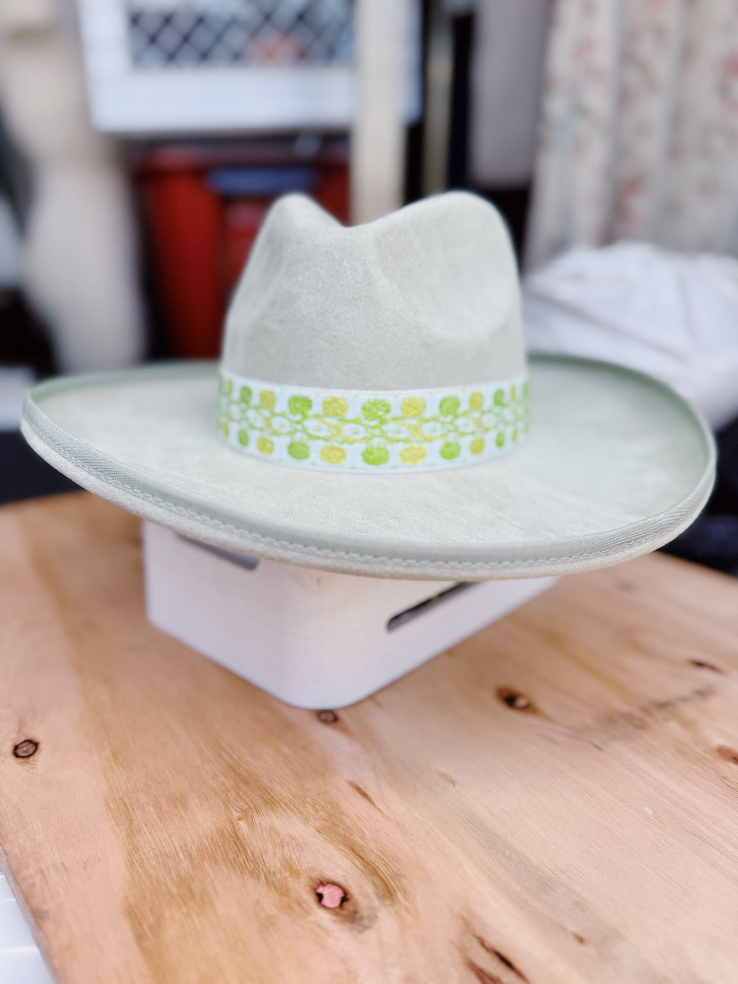Boho Style Fedora Hat