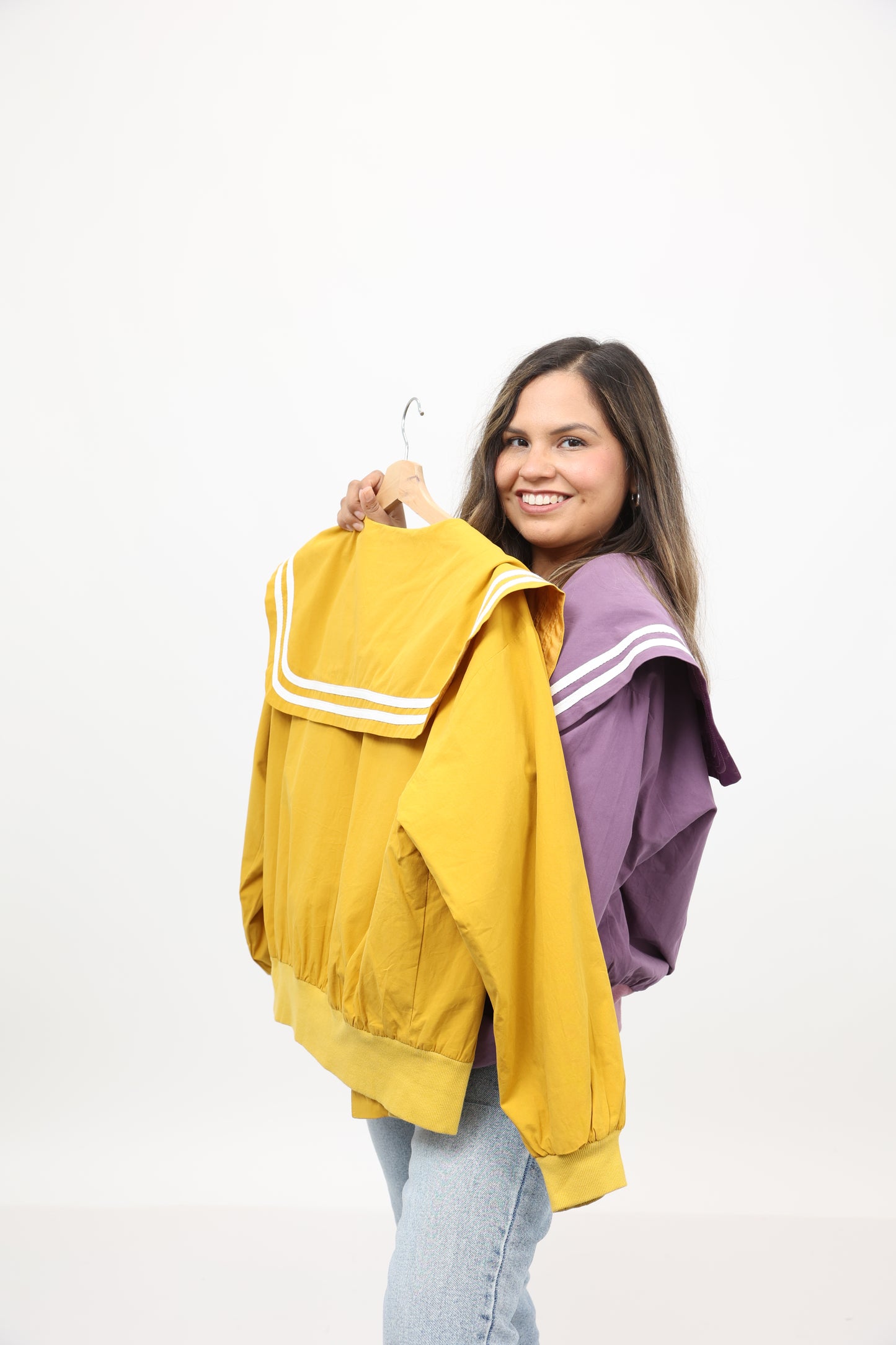 Peter Pan Cotton Jacket (Violet)