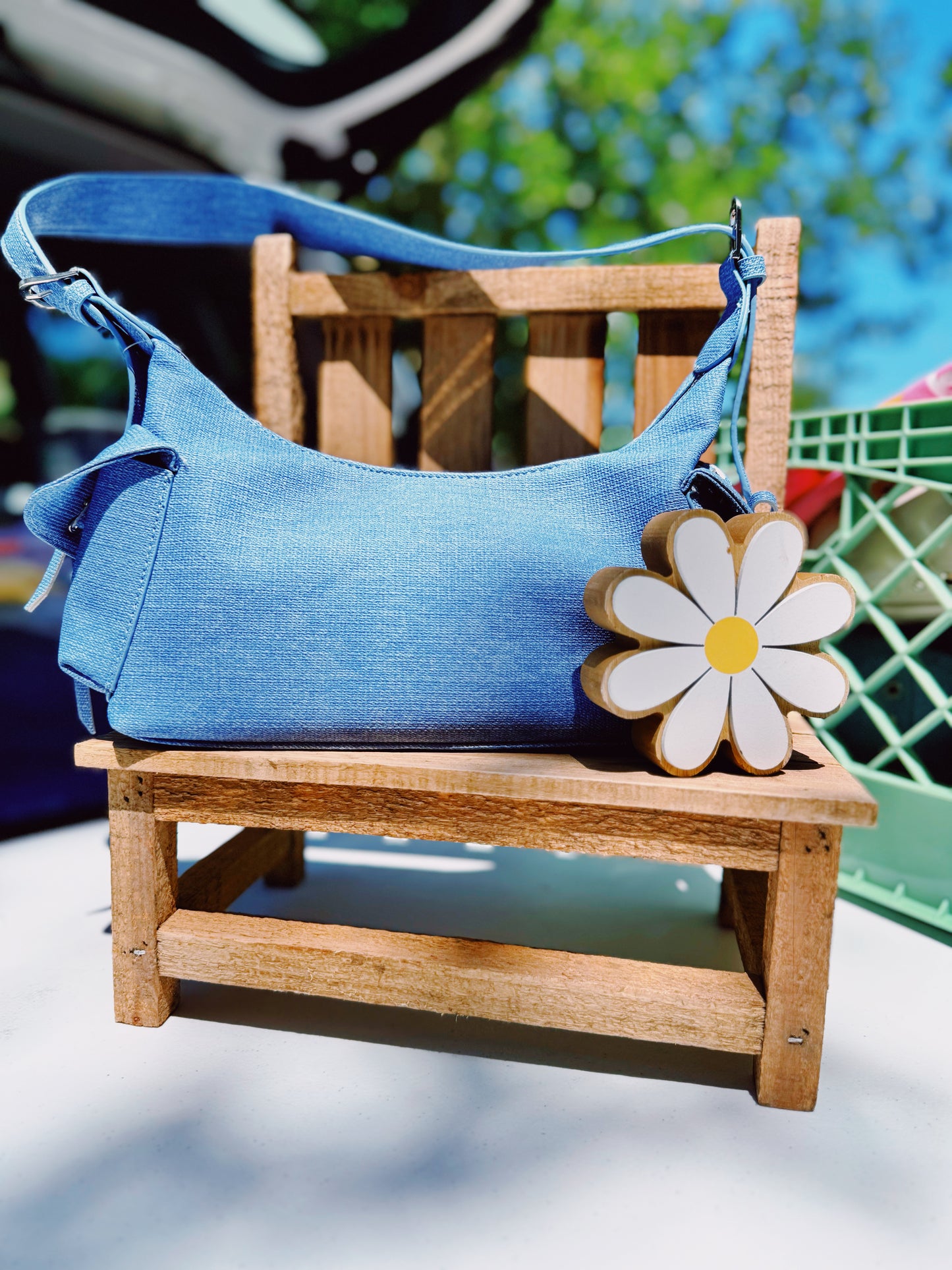 Light Denim Fever Handbag