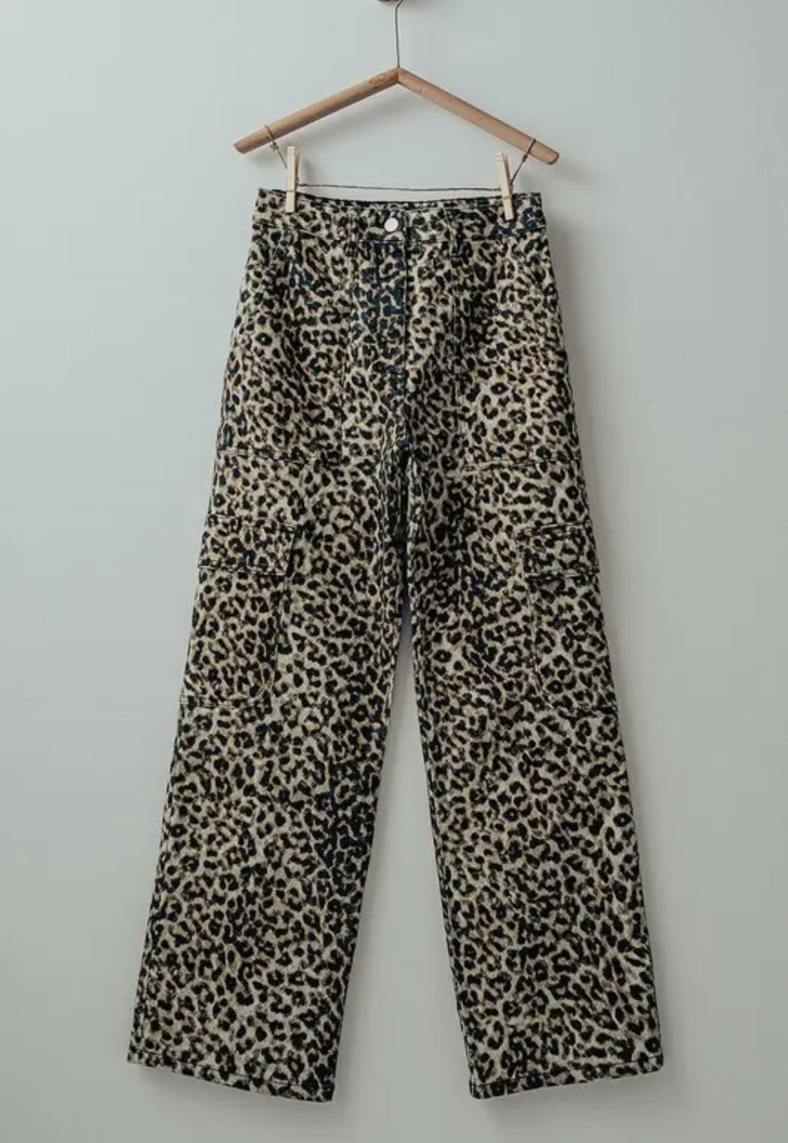 パンツ NOMANIAI 24aw leopard cargo pants Wild Summer Leopard Print Cargo Pants – Marybon Boutique
