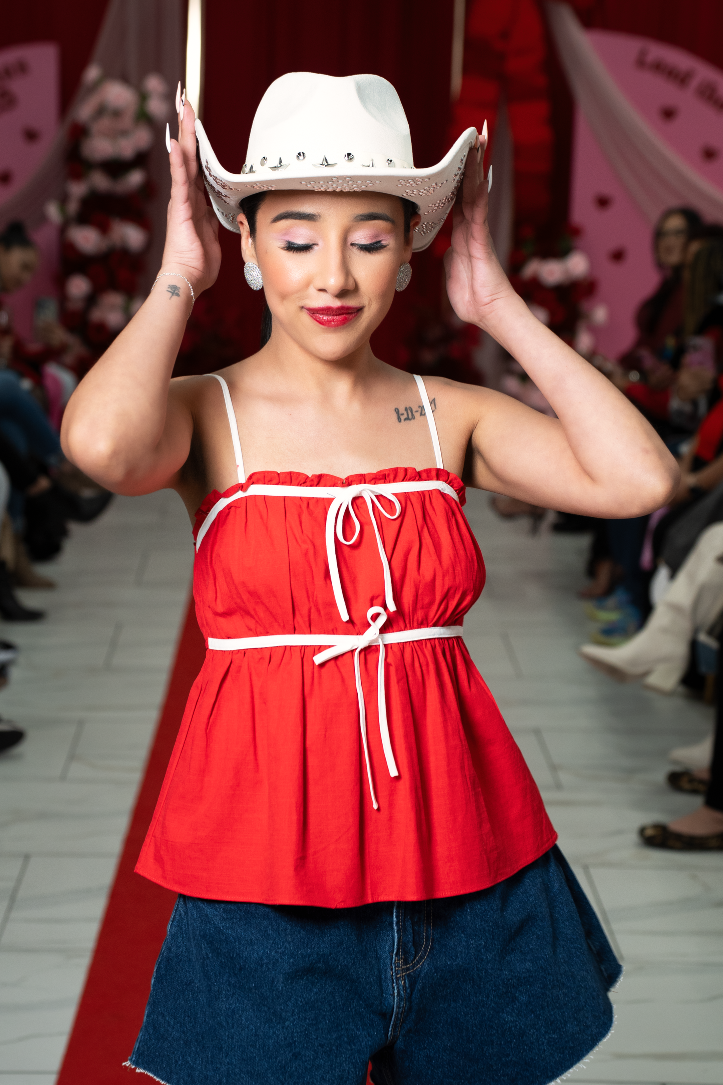 Ivory Star Stars Lovely Hat