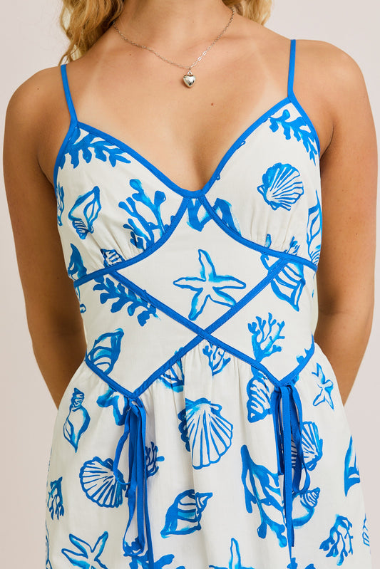 Blue Beach Days Dress
