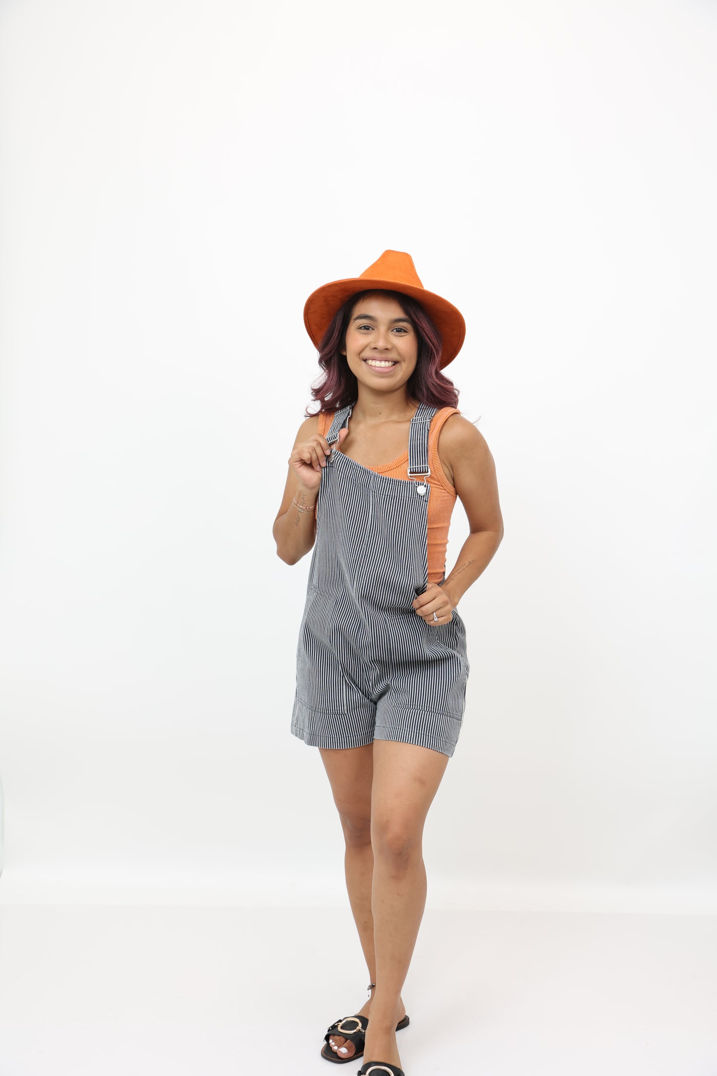 Summer Bonfire Woven Romper