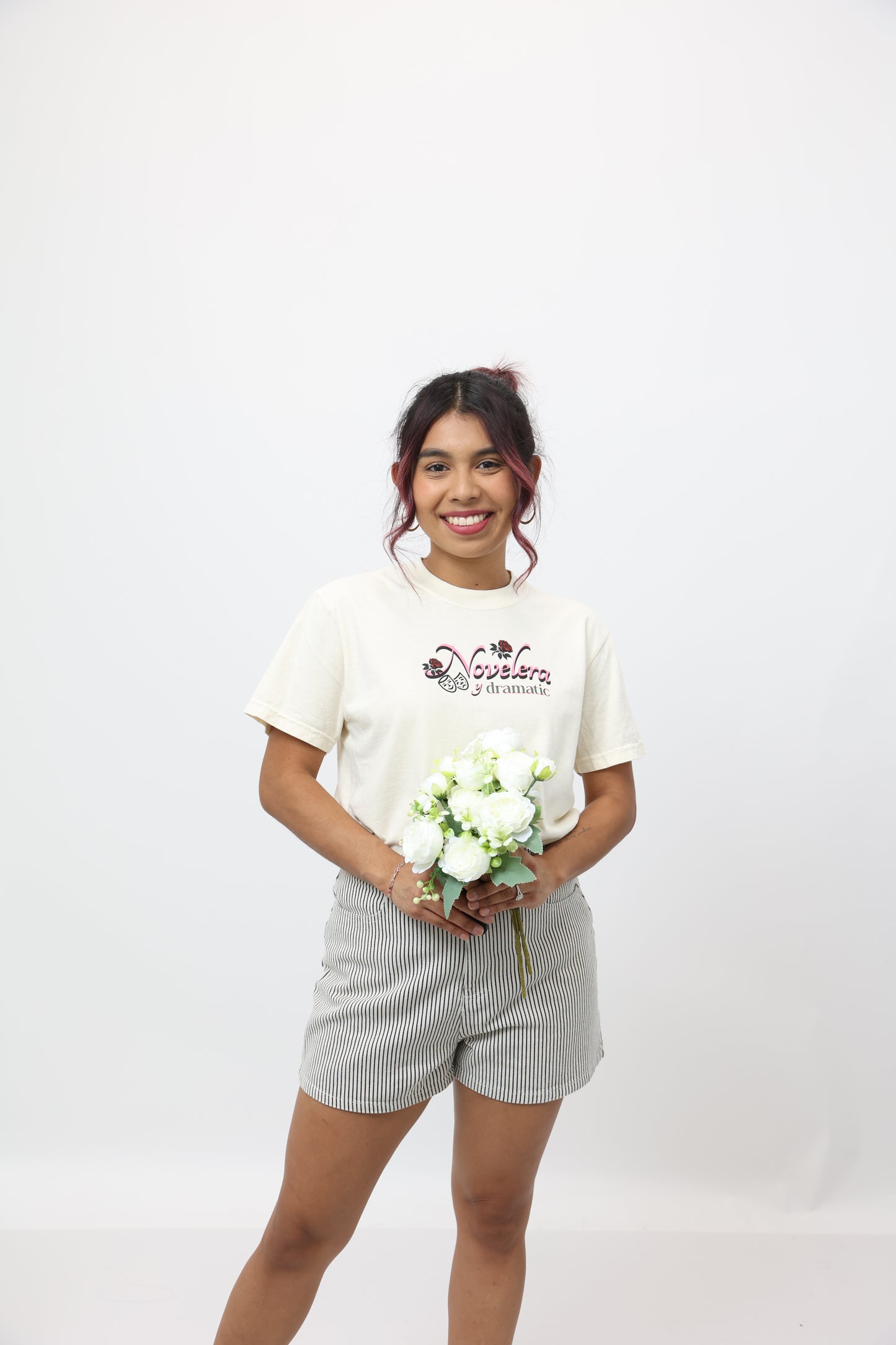 Novelera Ivory Cotton T-Shirt