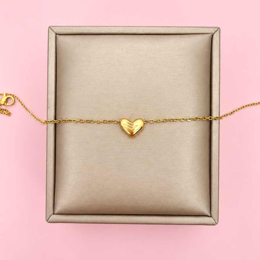 HEART OF GOLD NECKLACE