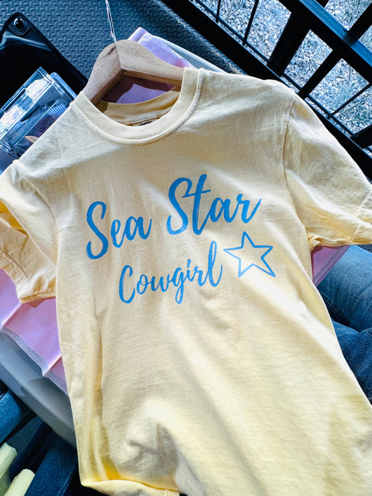 Sea Star Cowgirl T Shirt
