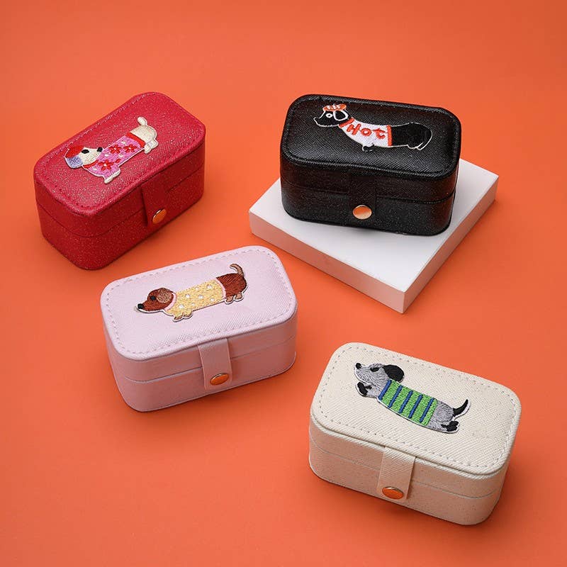 Little Salchicha Jewelry Organizer Box Case
