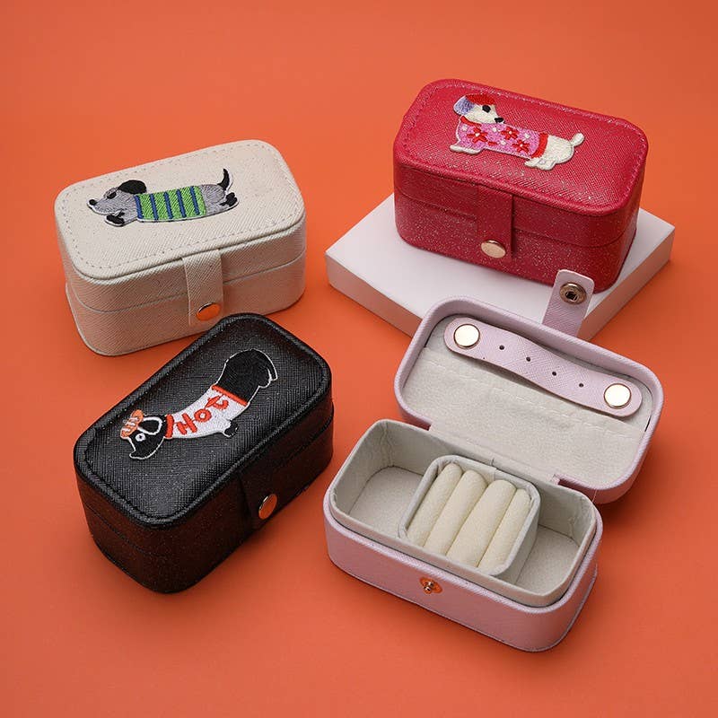 Little Salchicha Jewelry Organizer Box Case
