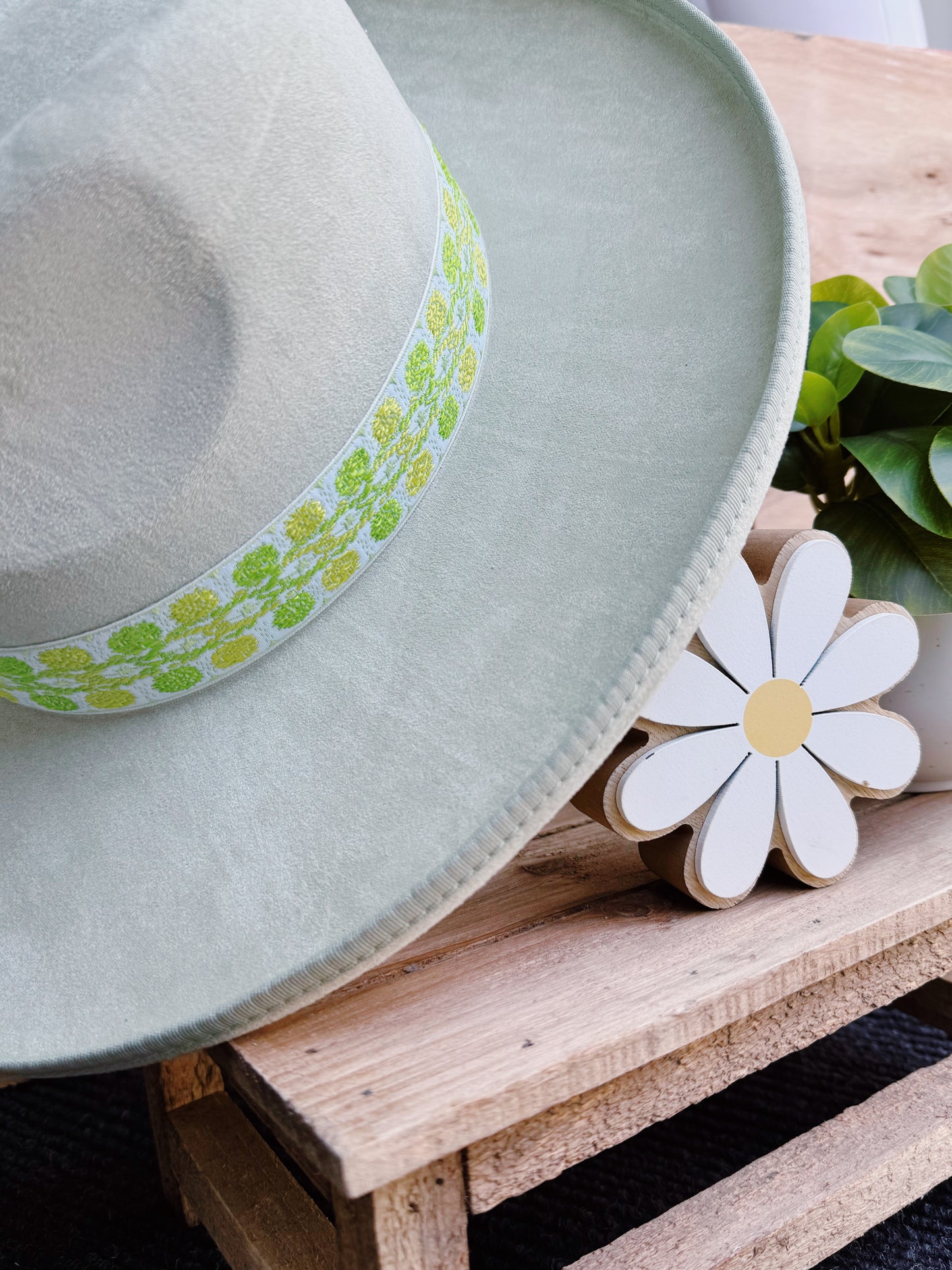 Boho Style Fedora Hat
