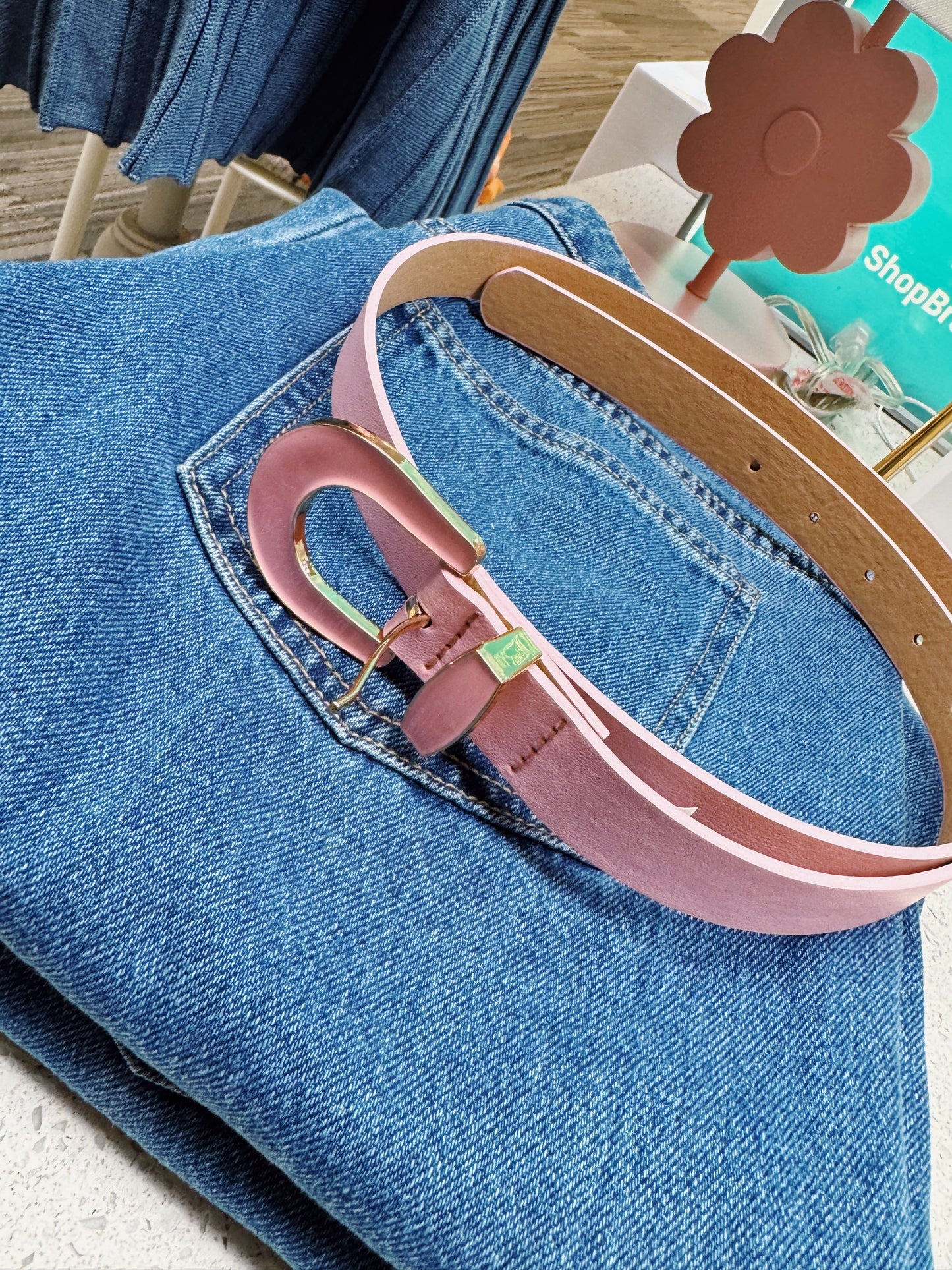 Pink Rockstar Belt