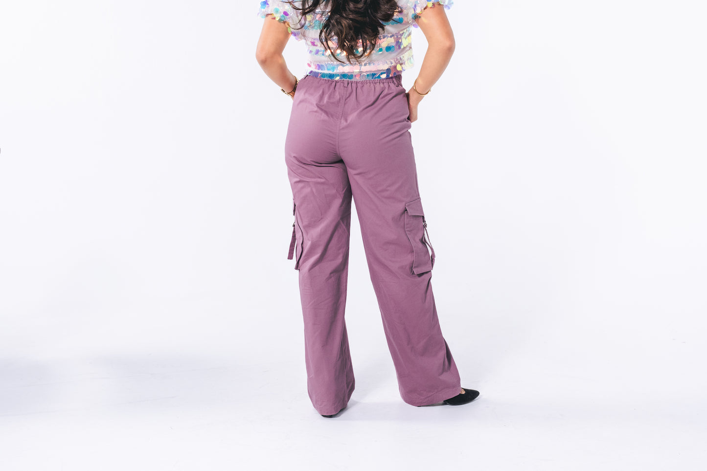 Lavender Cargo Pants