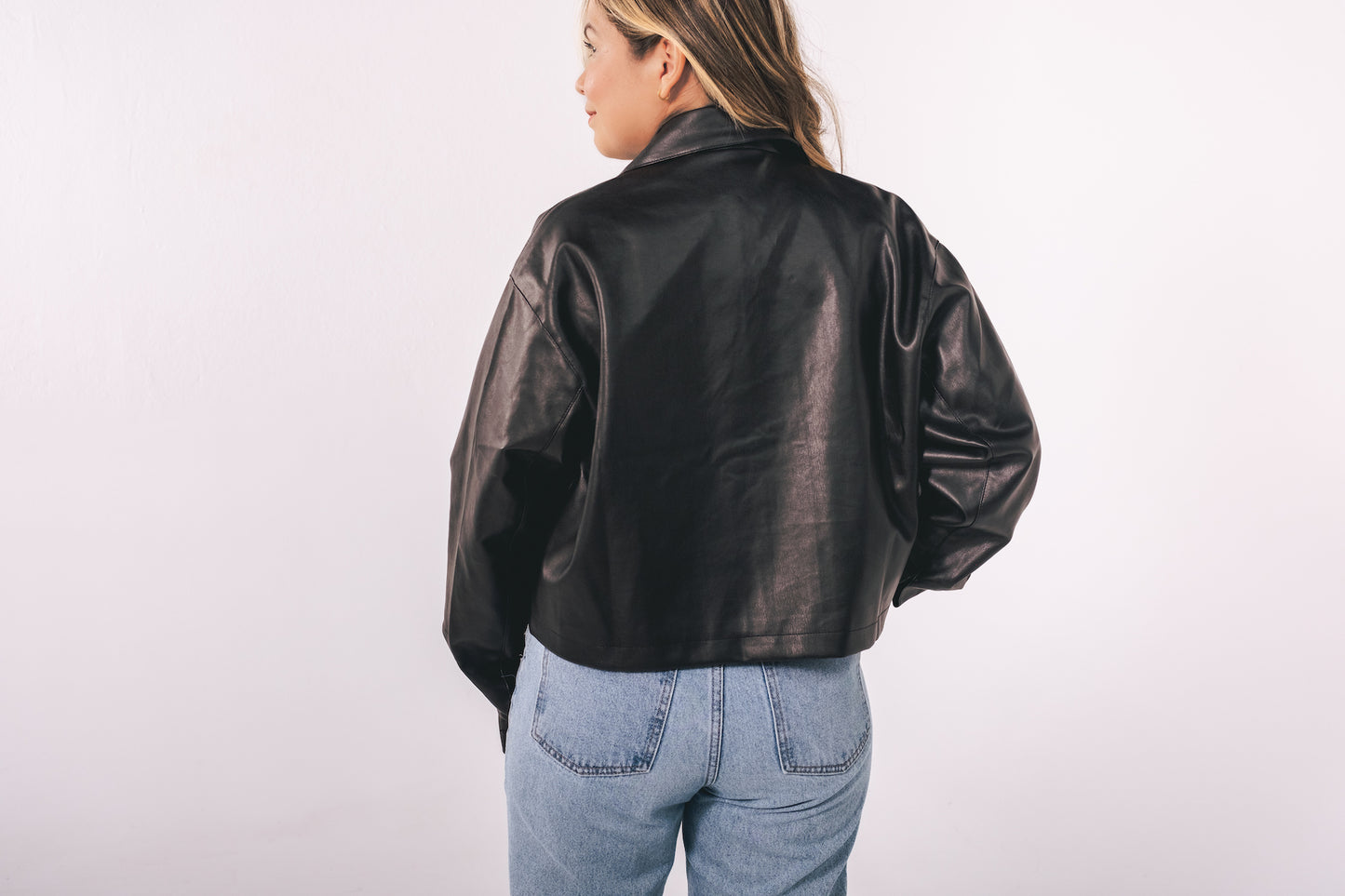 Black Pleather Jacket