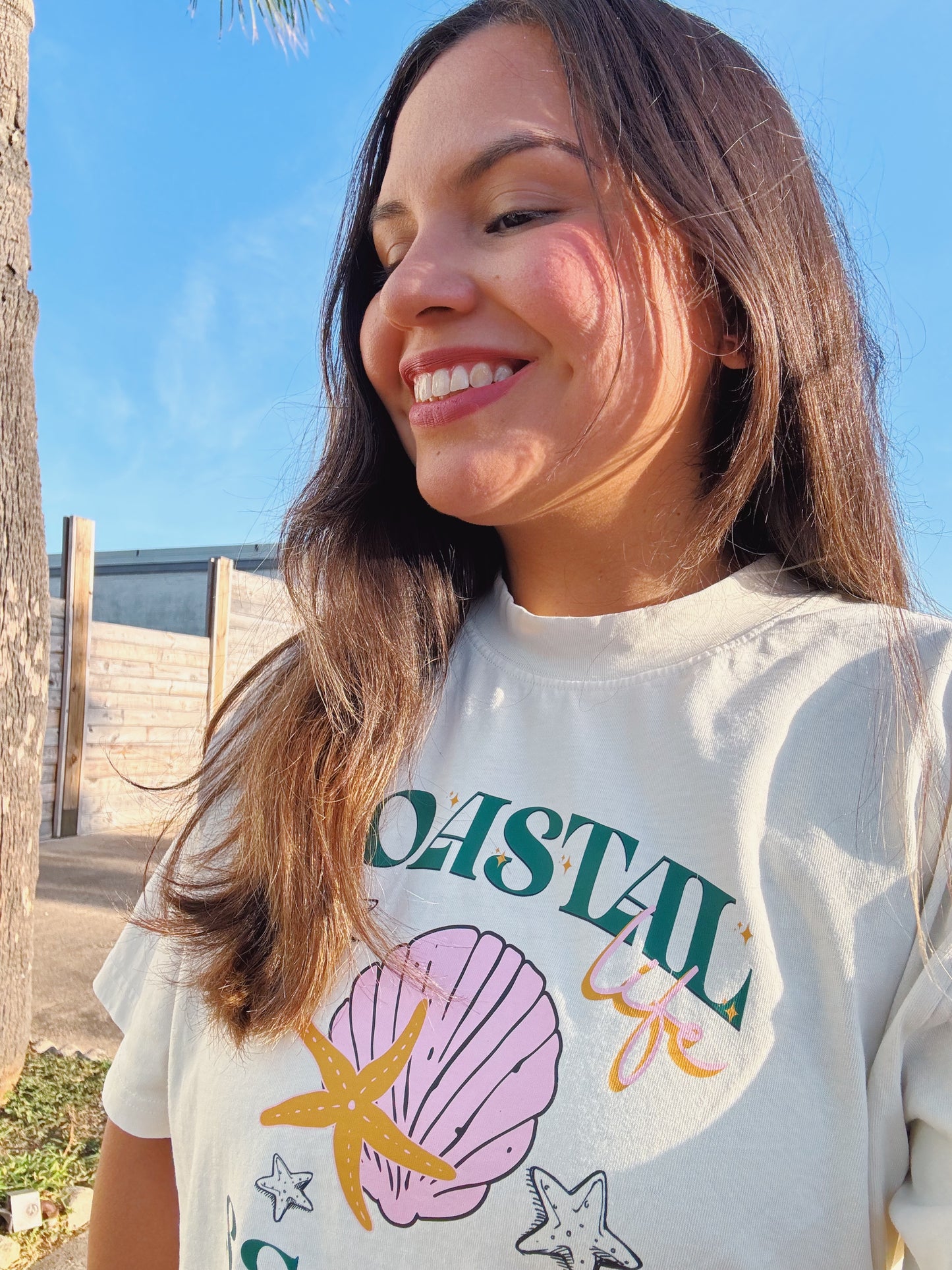 Coastal Life Cotton Tee