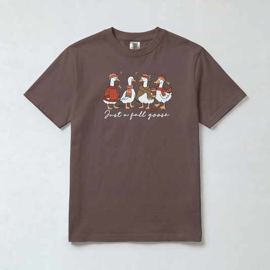 JUST A FALL GOOSE TEE