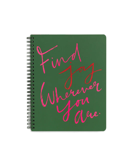 Rough Draft Mini Notebook , Find Joy