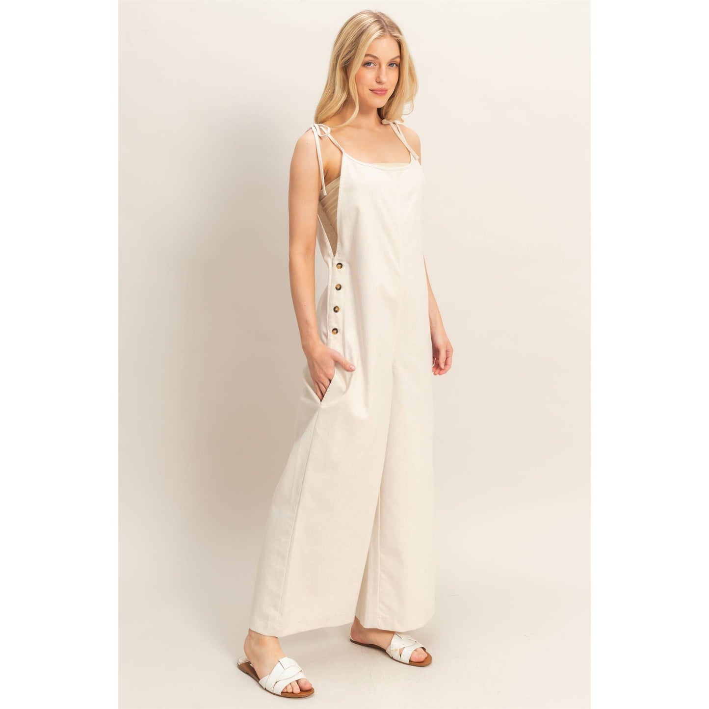 Adjustable Strap Jumpsuit