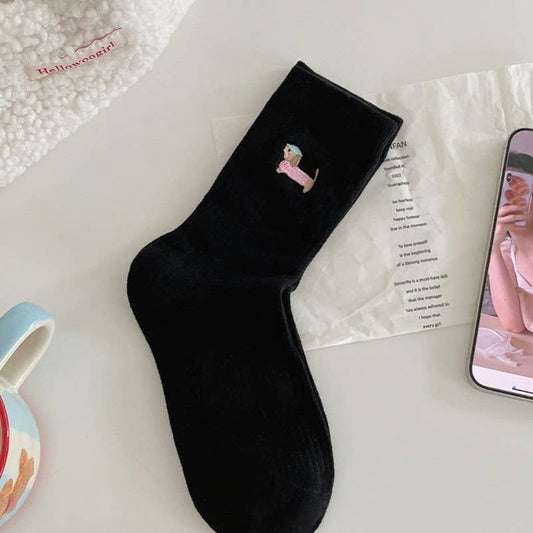 PUPPY LOVE CREW SOCKS