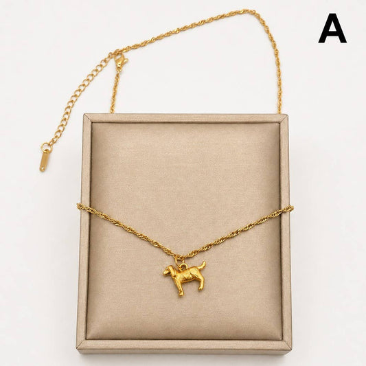 PUPPY LOVE CHARM NECKLACE