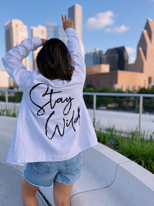 Stay Wild Denim Jacket